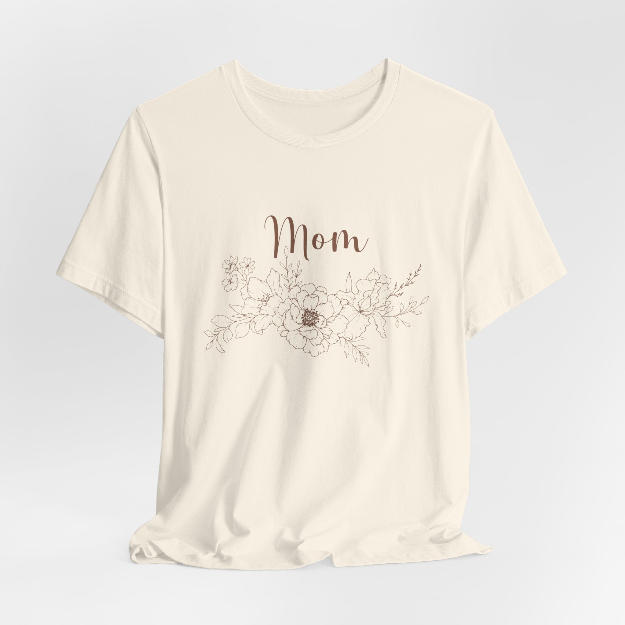 Floral MOM T-Shirt – Personalized Gift for Mom from Kids