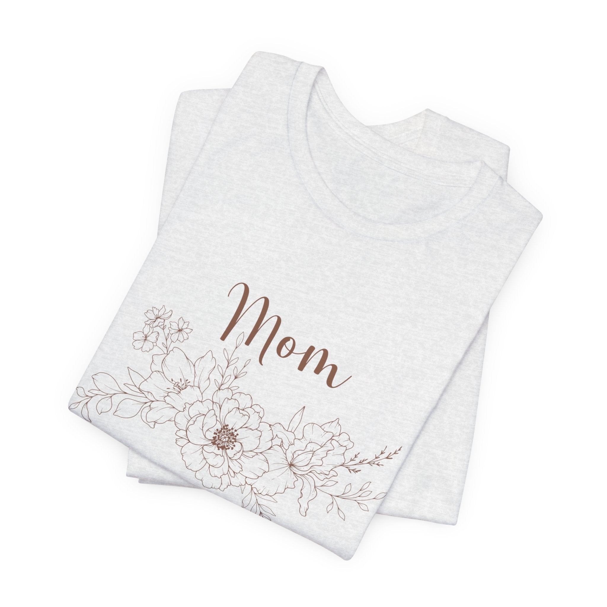 Floral MOM T-Shirt – Personalized Gift for Mom from Kids