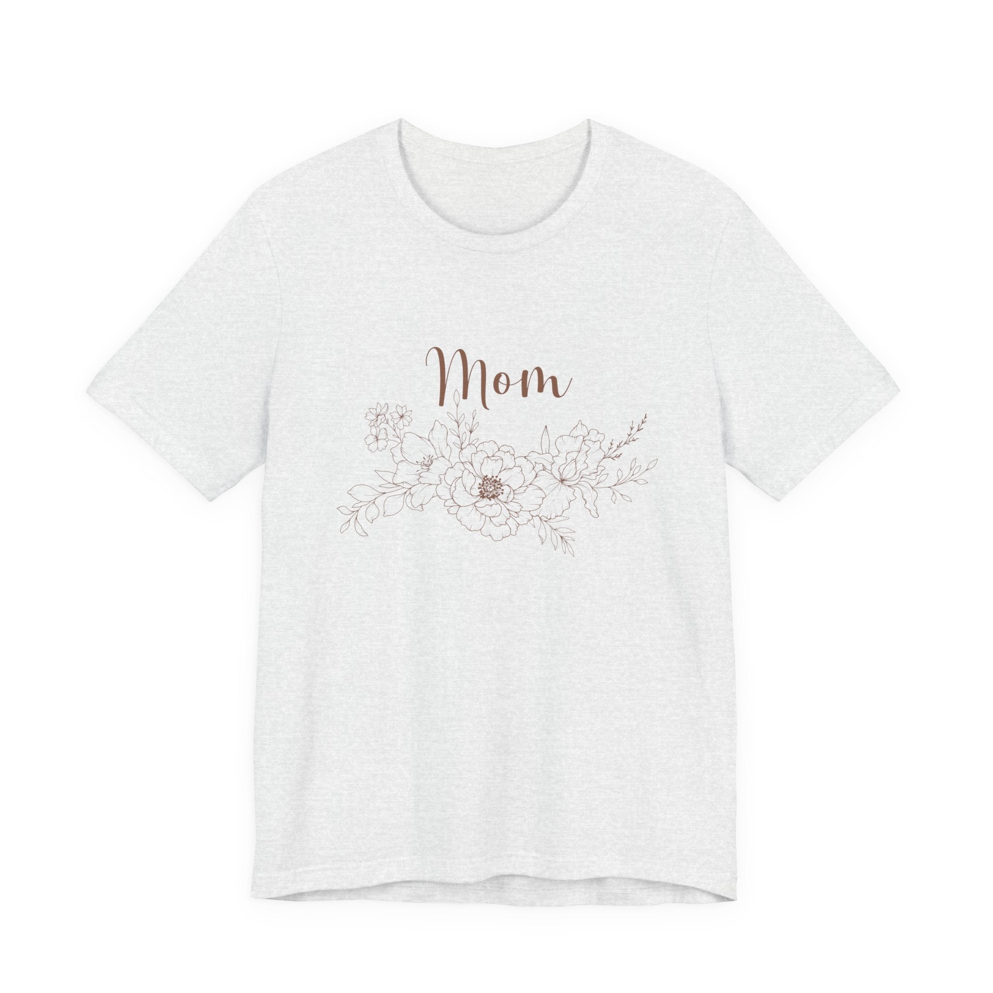 Floral MOM T-Shirt – Personalized Gift for Mom from Kids