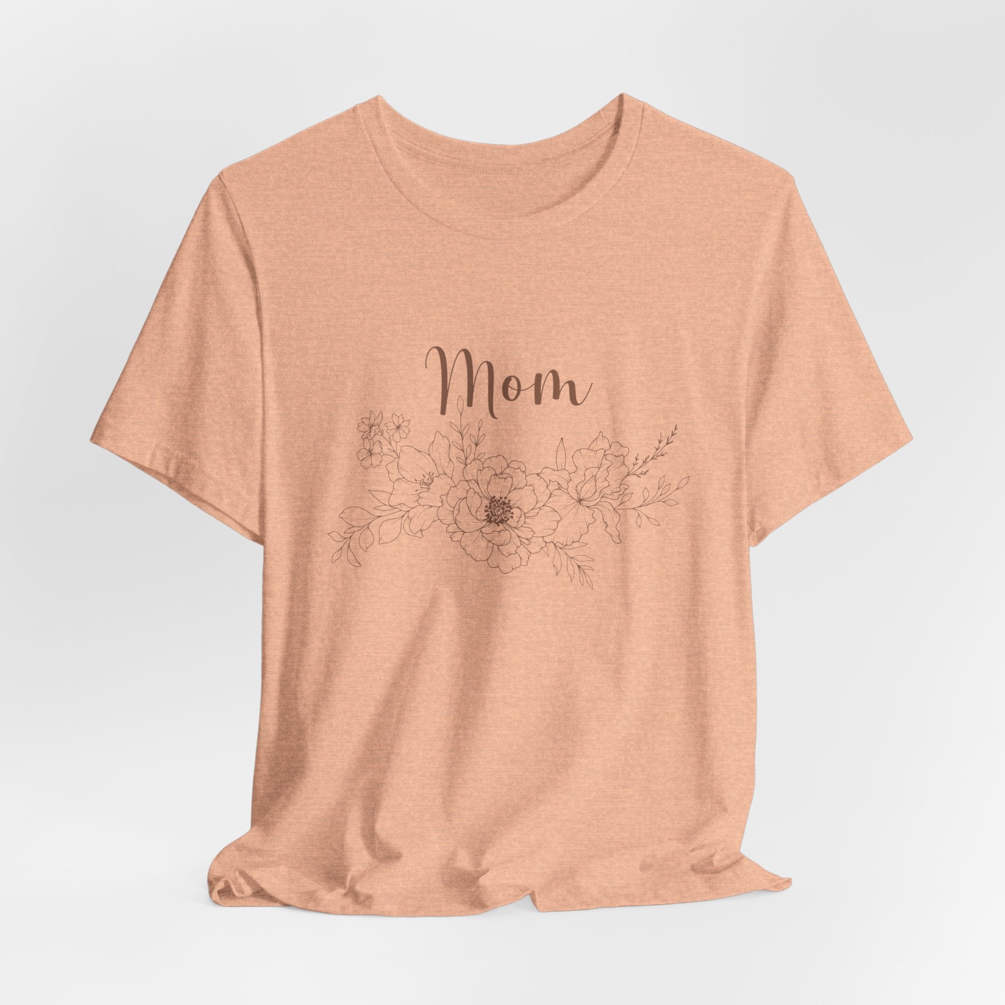 Floral MOM T-Shirt – Personalized Gift for Mom from Kids