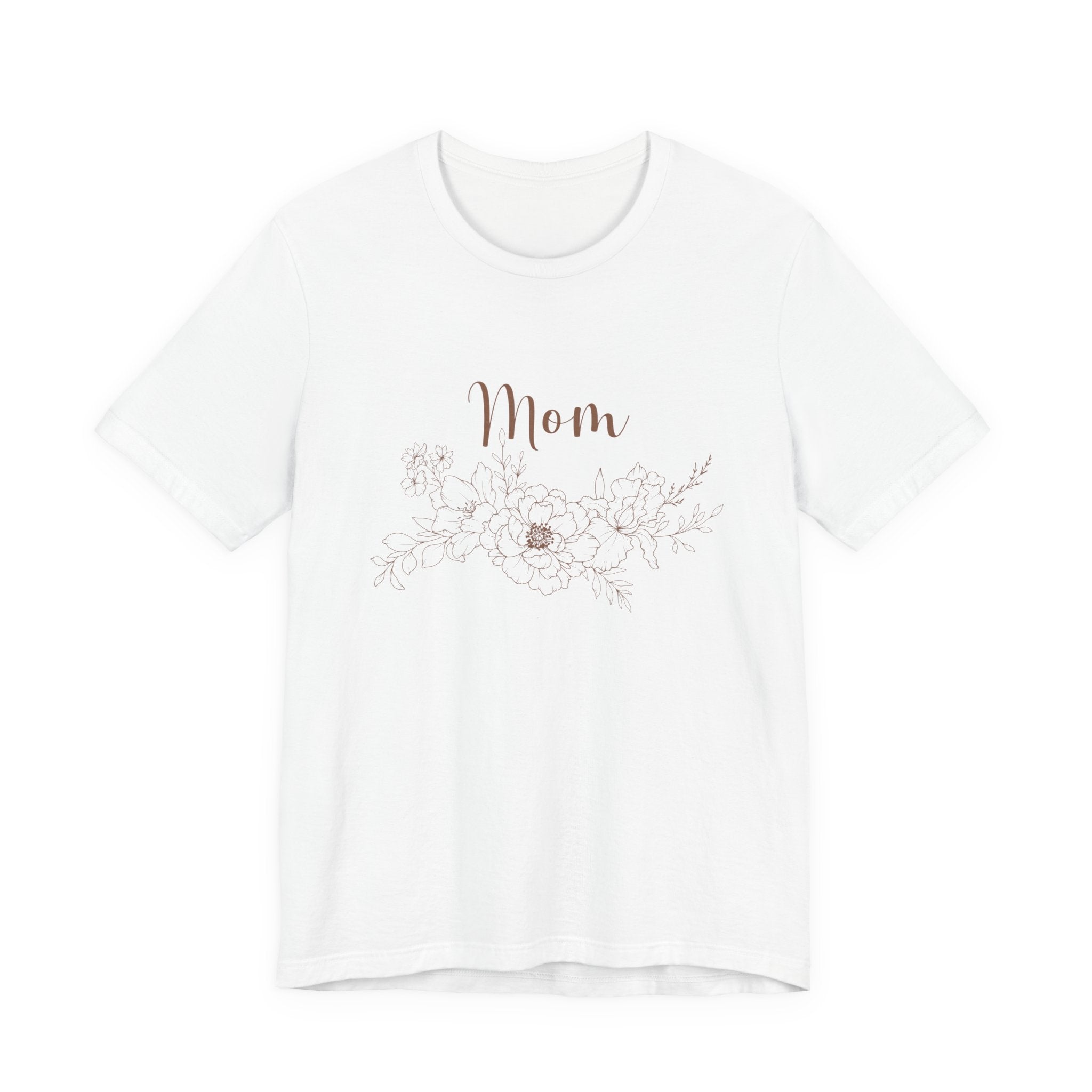 Floral MOM T-Shirt – Personalized Gift for Mom from Kids