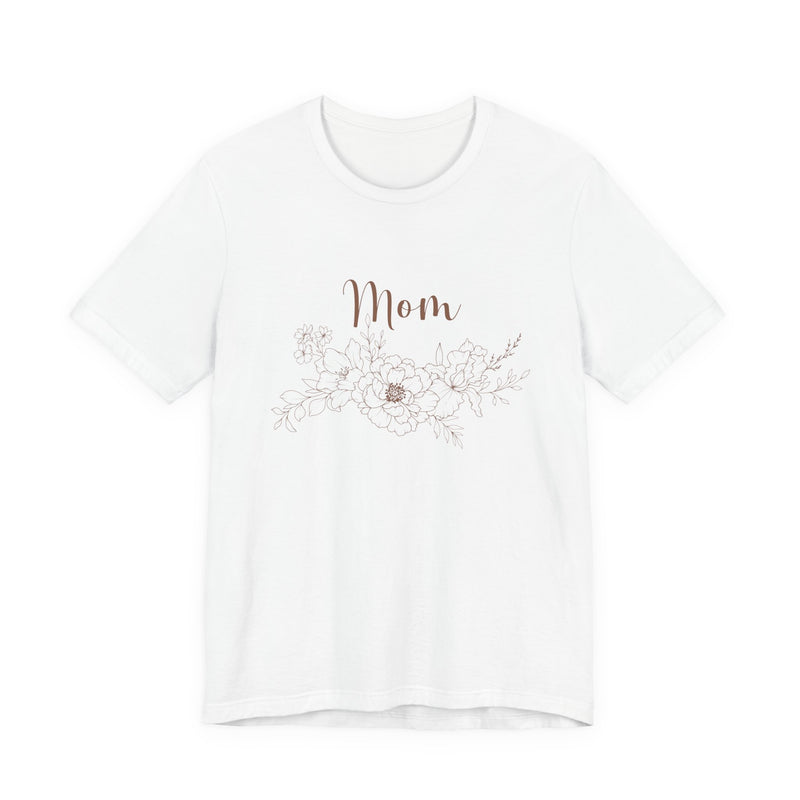 Floral MOM T-Shirt – Personalized Gift for Mom from Kids