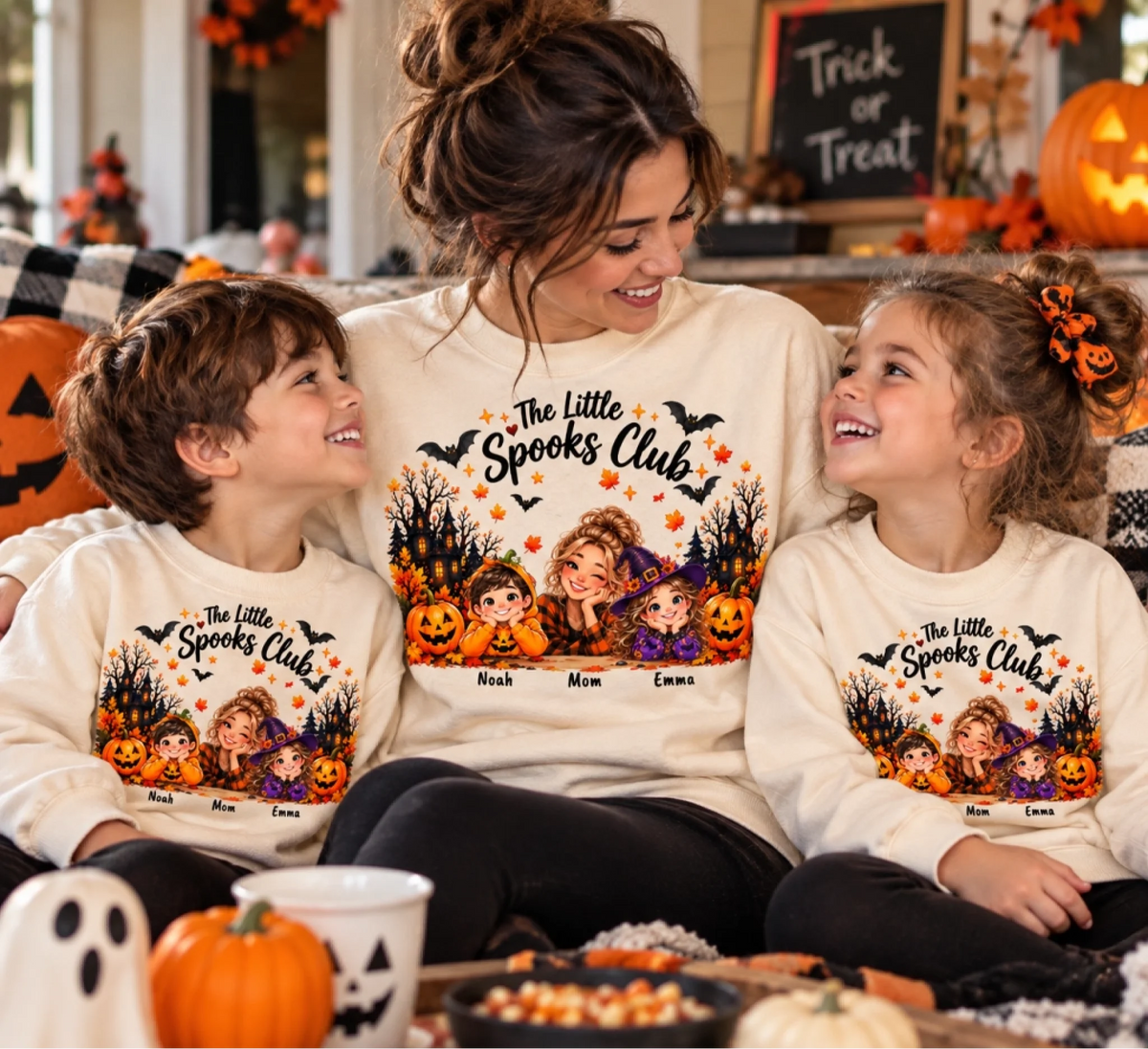 The Little Spooks Club Family Portrait