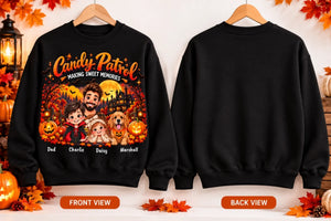 Candy Patrol Autumn Sweatshirt Mockup