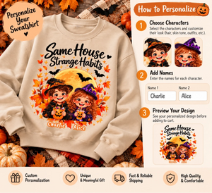 Personalise Your Halloween Sweatshirt