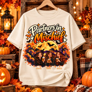 Cozy Autumn Pumpkin T-Shirt Mockup