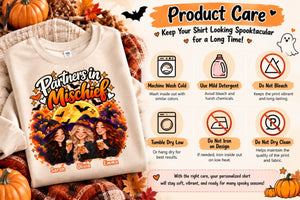 Spooktacular Sweatshirt Care Guide