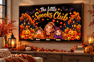 The Little Spooks Club Autumn Vignette