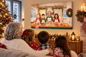 Nana’s Christmas Kitchen Family Moment