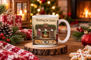 Cozy Christmas Mug Still Life