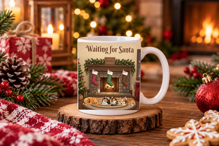 Cozy Christmas Mug Still Life
