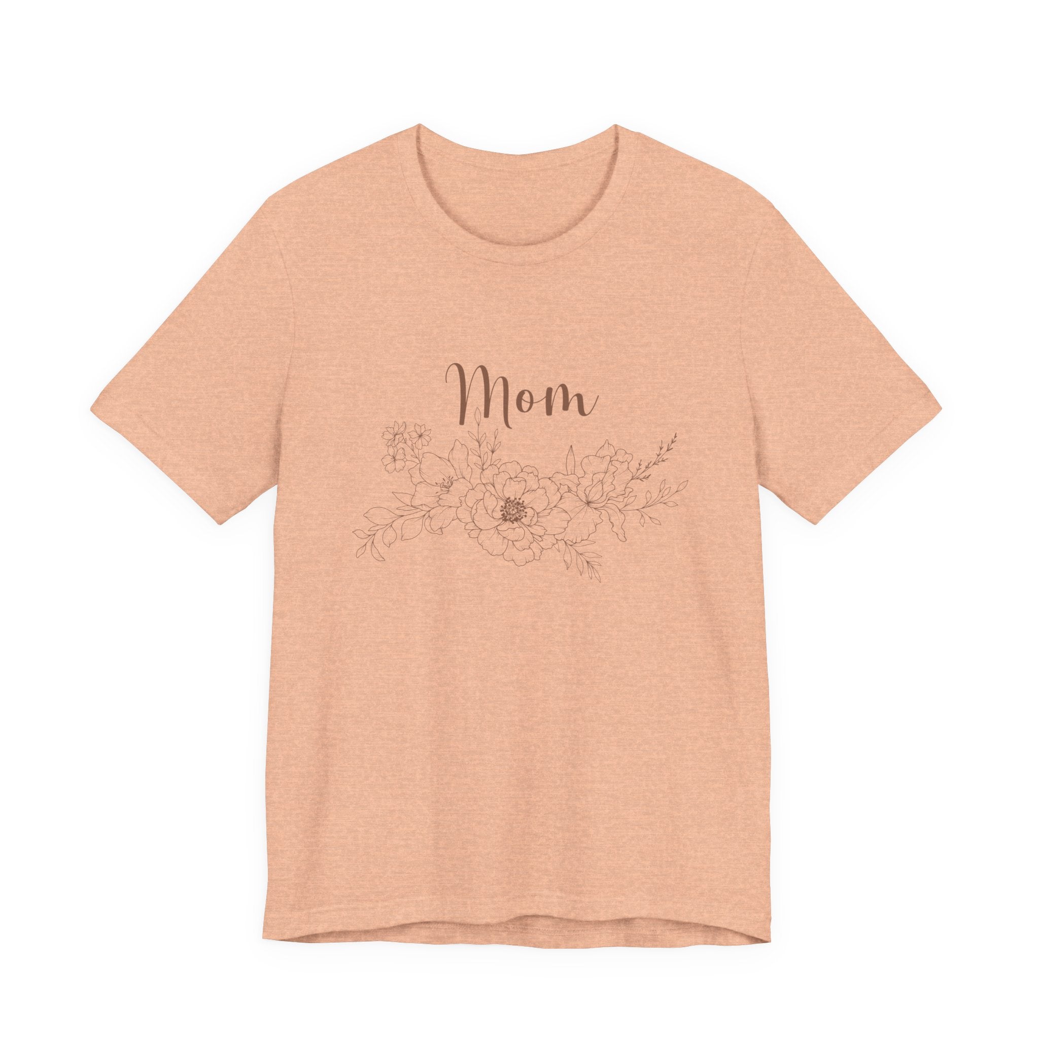 Floral MOM T-Shirt – Personalized Gift for Mom from Kids