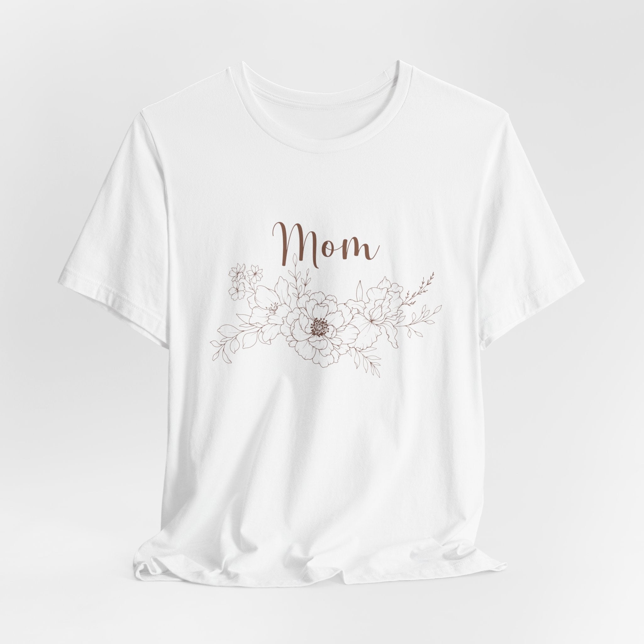 Floral MOM T-Shirt – Personalized Gift for Mom from Kids